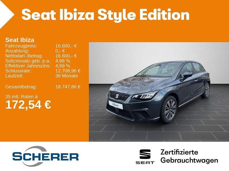 Gebraucht Seat Ibiza Style 116 PS (85 kW) 2024 Magnetic grau metallic (metallic) Kleinwagen