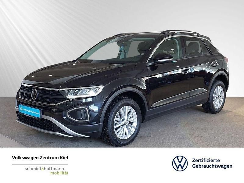 Deep black perleffekt Gebraucht 2022 VW T-Roc Life SUV | 20.780 € (Fairer Preis) - Bild 1/4