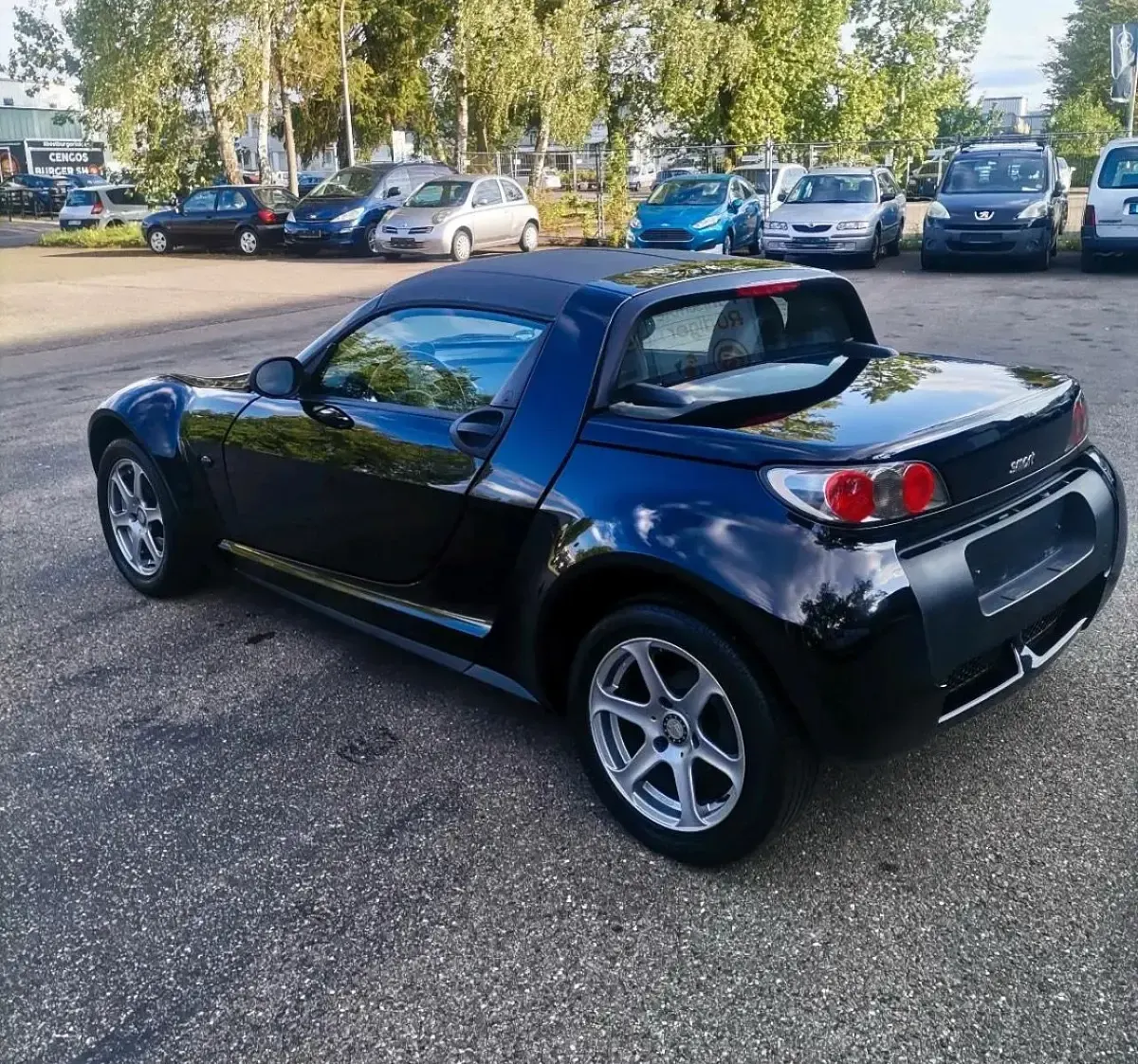Gebraucht Smart Roadster 61 PS (44 kW) 2003 Schwarz Cabrio