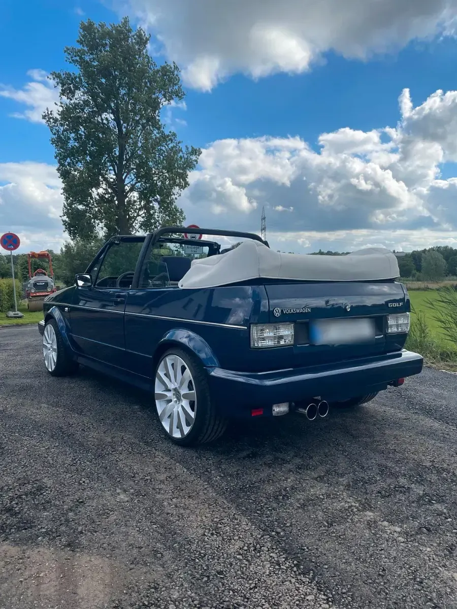 Gebraucht VW Golf Cabriolet 98 PS (72 kW) 1992 Blau Cabrio
