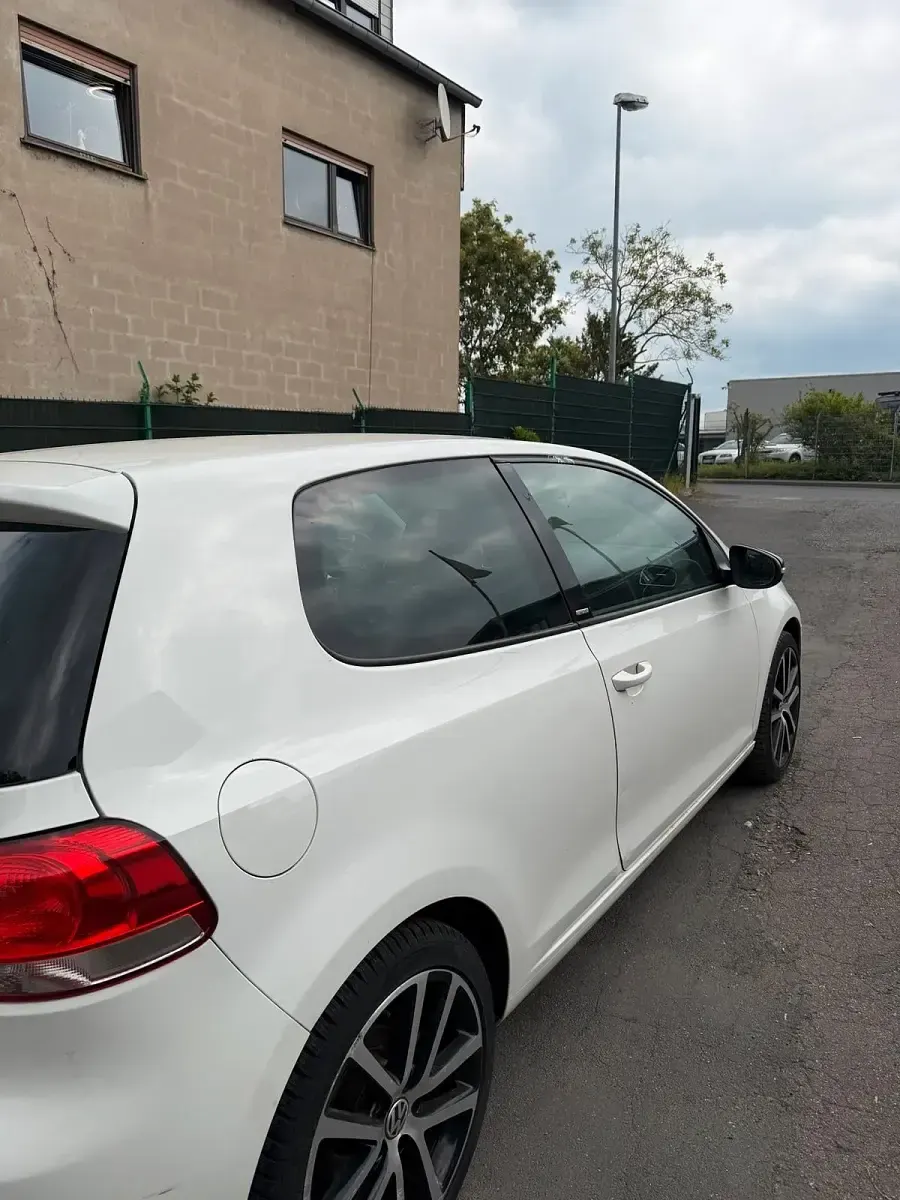 Brugt VW Golf VI Style 122 HK (89 kW) 2011 Hvid Hatchback