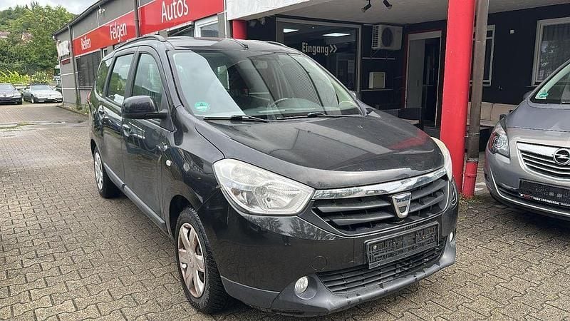 Schwarz Gebraucht 2013 Dacia Lodgy Prestige Van / Kleinbus | 2.600 € (Superpreis) - Bild 1/4