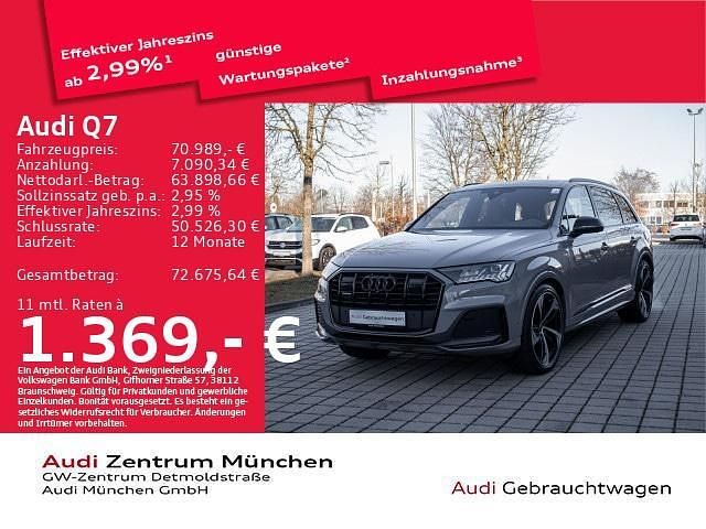 Nardograu Gebraucht 2022 Audi Q7 Competition SUV | 70.989 € - Bild 1/2