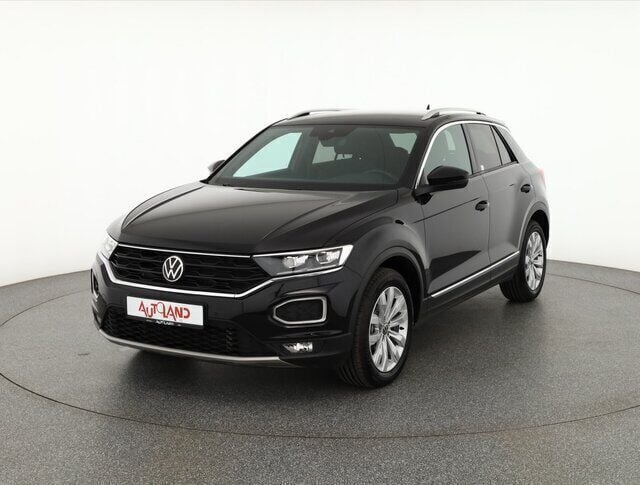 Schwarz Gebraucht 2021 VW T-Roc Sport SUV | 27.490 € (Superpreis) - Bild 1/4