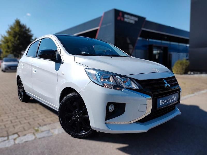 Weiß Gebraucht 2023 Mitsubishi Space Star Select+ Limousine | 14.990 € (Fairer Preis) - Bild 1/4