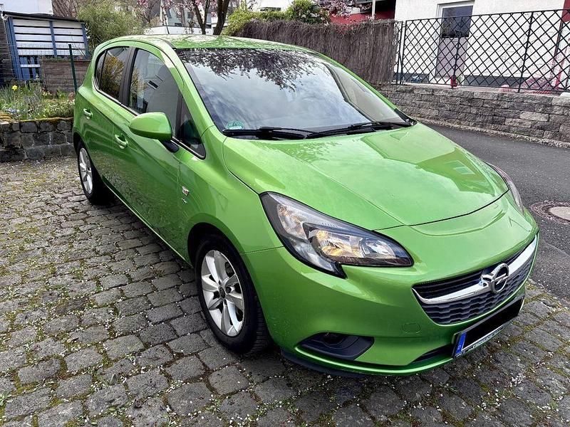 Gebraucht Opel Corsa drive 90 PS (66 kW) 2017 Grün Kleinwagen