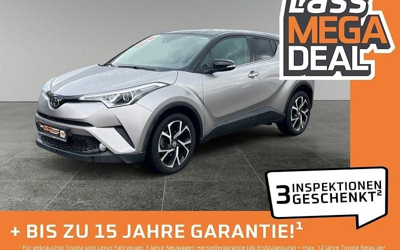 Metalstreamgrau metallic / dach schwarz Gebraucht 2017 Toyota C-HR Basis SUV | 14.980 € (Fairer Preis) - Bild 1/4
