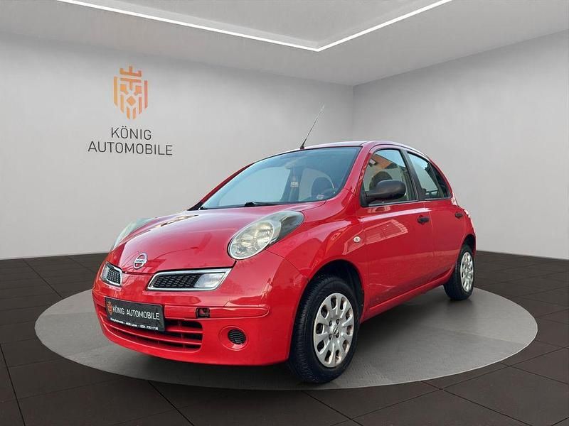 Rot Gebraucht 2009 Nissan Micra Visia Limousine | 2.490 € (Teuer) - Bild 1/4