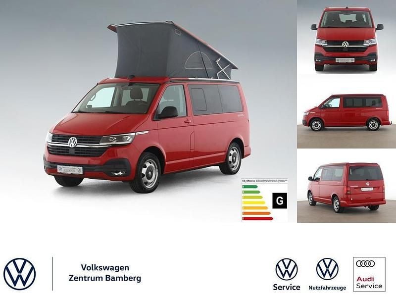 Rot Gebraucht 2022 VW California Beach Van | 43.970 € (Superpreis) - Bild 1/4
