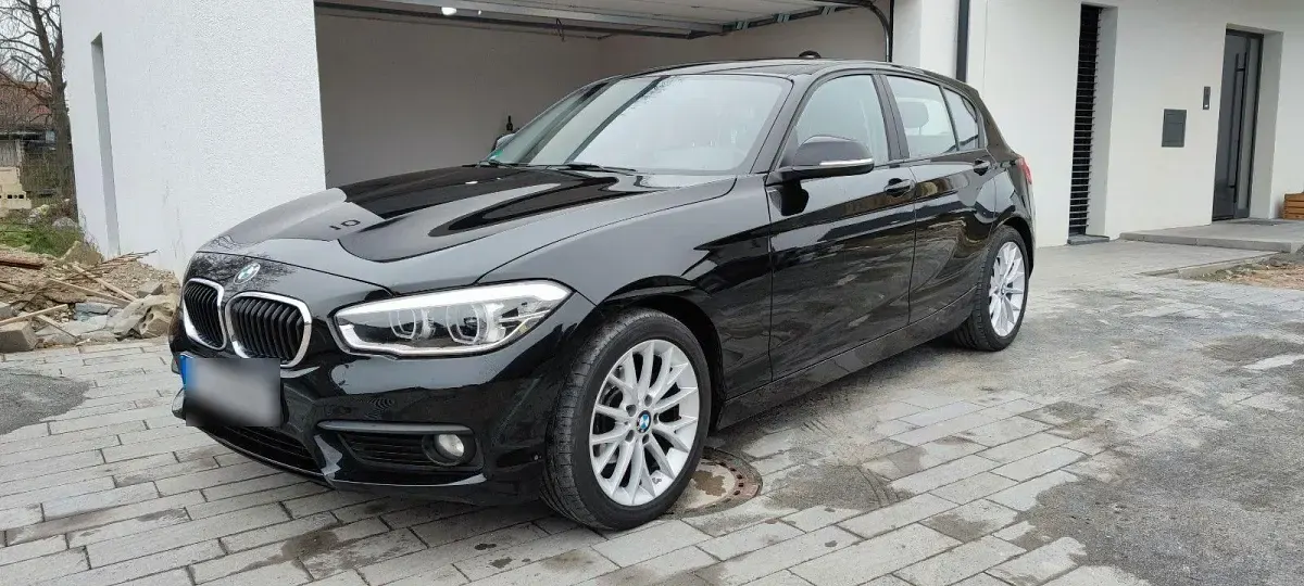 Gebraucht BMW 116 116 PS (85 kW) 2016 Schwarz Kleinwagen