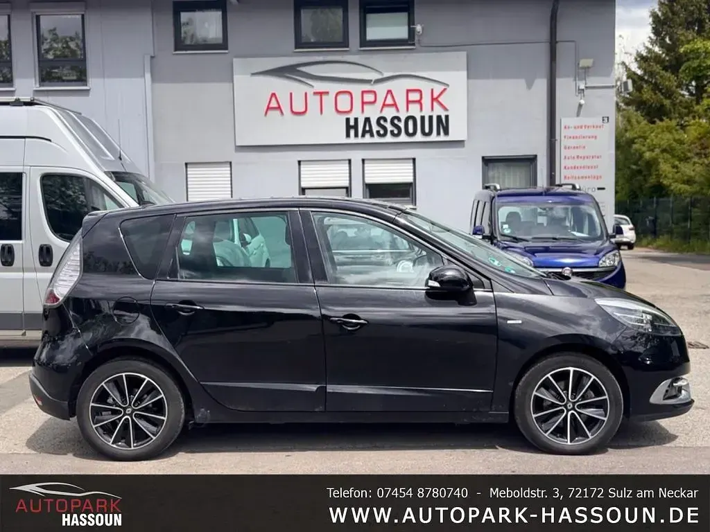 Gebraucht Renault Scénic III Bose Edition 131 PS (96 kW) 2012 Sternenschwarz Van / Kleinbus
