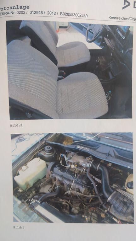 Gebraucht VW Golf Cabriolet Karmann 110 PS (80 kW) 1982 Grün Cabrio