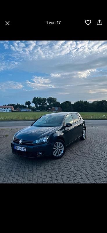 Blau Gebraucht 2012 VW Golf VI Limousine | 4.499 € (Fairer Preis) - Bild 1/4