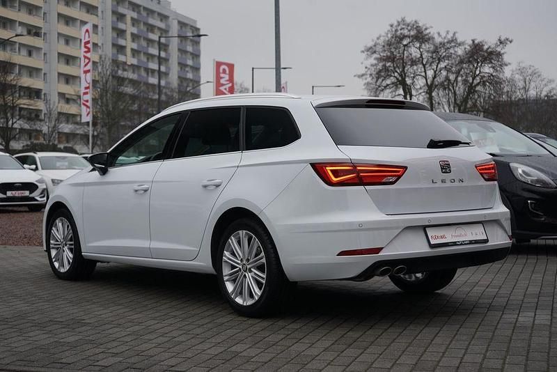 Gebraucht Seat Leon ST XCELLENCE 125 PS (91 kW) 2017 Weiß Kombi