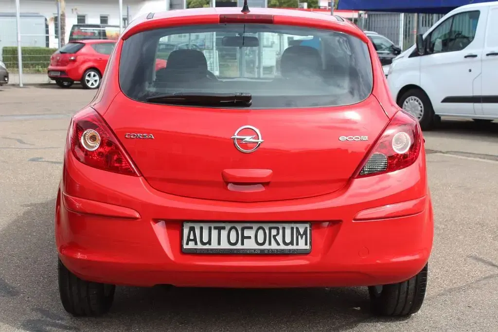 Gebraucht Opel Corsa Active 69 PS (50 kW) 2013 Rot Kleinwagen