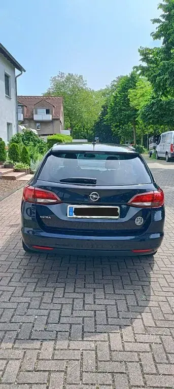 Gebraucht Opel Astra 125 PS (91 kW) 2019 Blau Kombi