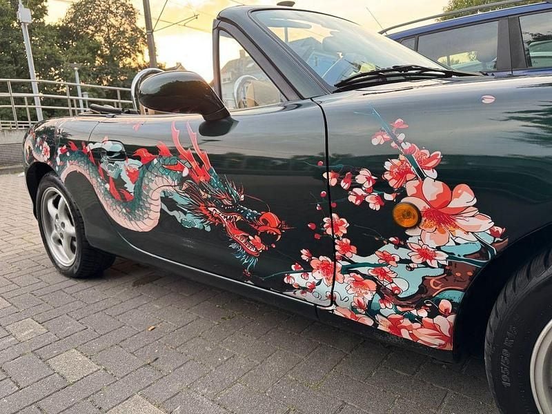 Gebraucht Mazda MX5 110 PS (80 kW) 1999 Grün Cabrio