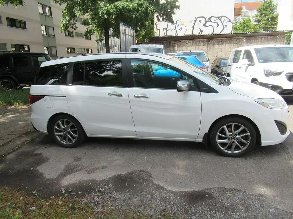 Gebraucht Mazda 5 Sendo 116 PS (85 kW) 2014 Weiß Van / Kleinbus
