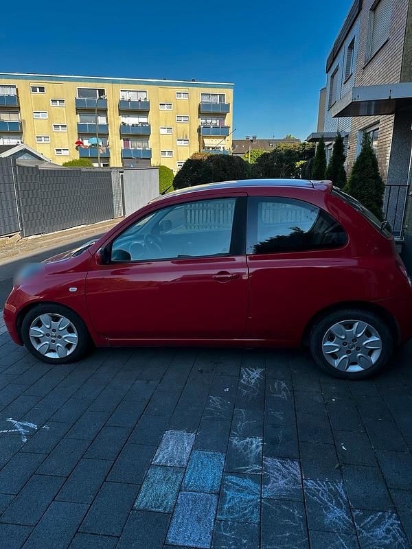 Gebraucht Nissan Micra 80 PS (58 kW) 2008 Rot Kleinwagen