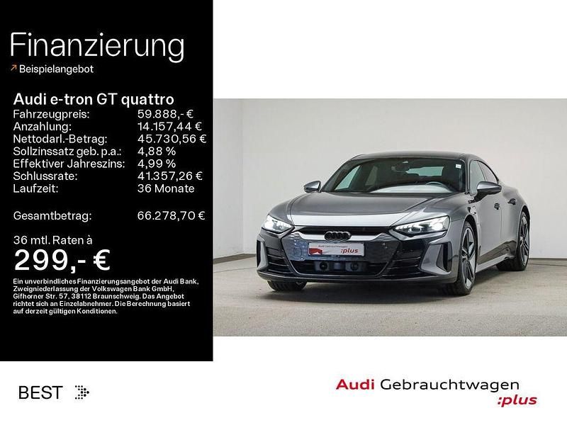 Gebraucht Audi e-tron GT quattro Comfort 350 kW (476 PS) 2023 Daytonagrau perleffekt Limousine