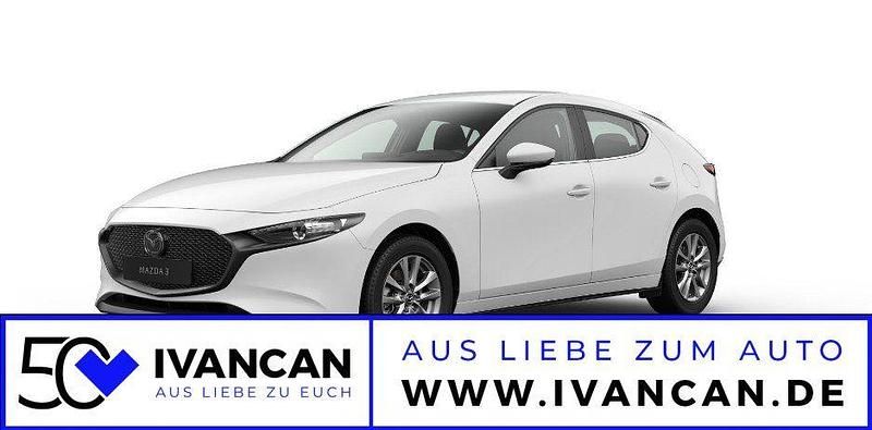 Arctic white Neu 2025 Mazda 3 Prime-Line Limousine | 24.450 € - Bild 1/4
