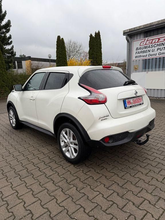 Gebraucht Nissan Juke Acenta 116 PS (85 kW) 2017 Weiß SUV