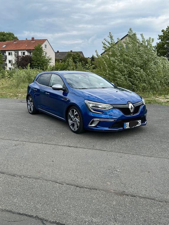 Blau Gebraucht 2017 Renault Mégane GT GT Coupé | 17.500 € (Teuer) - Bild 1/4