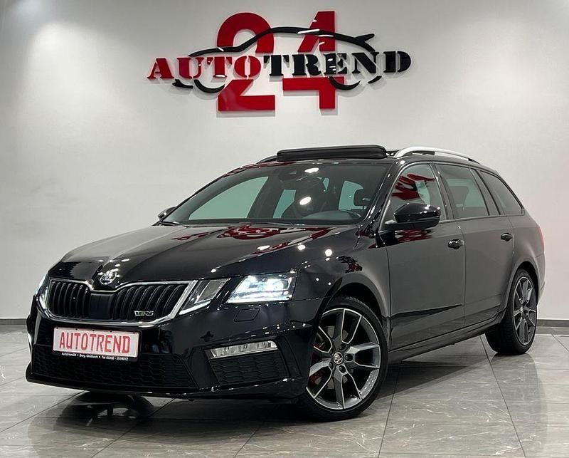 Schwarz Gebraucht 2018 Skoda Octavia RS Kombi | 16.490 € (Fairer Preis) - Bild 1/4