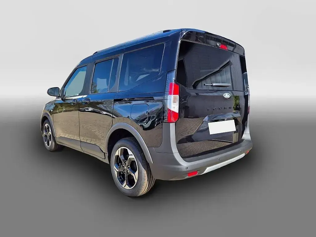 Nowe Ford Courier Active 125 KM (91 kW) 2026 Czarny Minivan