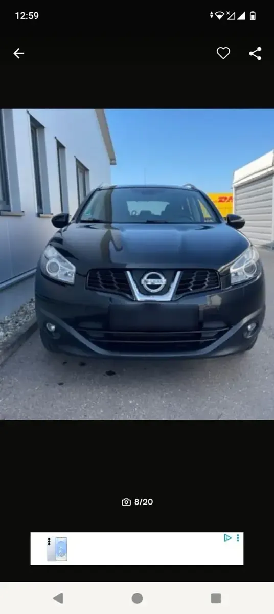 Gebraucht Nissan Qashqai 141 PS (103 kW) 2011 Schwarz SUV