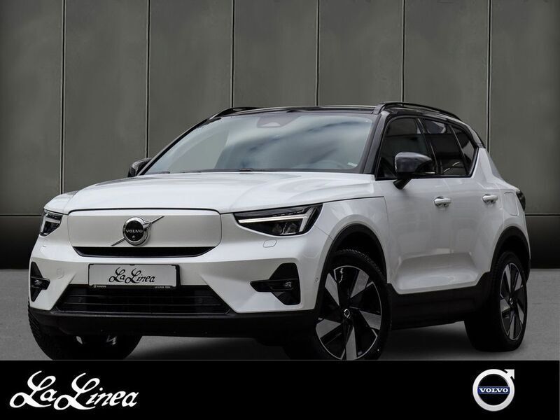 Weiss Gebraucht 2025 Volvo XC40 Single Motor Extended Range SUV | 53.940 € (Teuer) - Bild 1/3