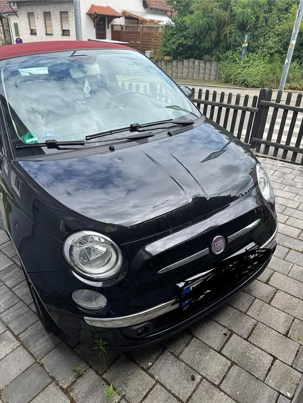Schwarz Gebraucht 2012 Fiat 500C Cabrio | 4.500 € (Guter Preis) - Bild 1/4