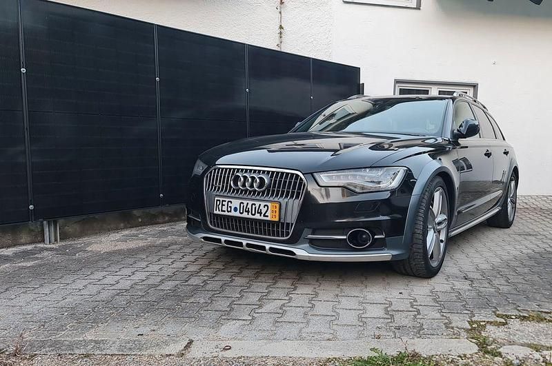 Schwarz Gebraucht 2014 Audi A6 Allroad Ambiente Kombi | 13.900 € (Guter Preis) - Bild 1/4