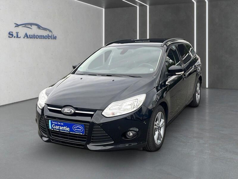 Schwarz Gebraucht 2014 Ford Focus SYNC Edition Kombi | 6.590 € (Etwas zu teuer) - Bild 1/4
