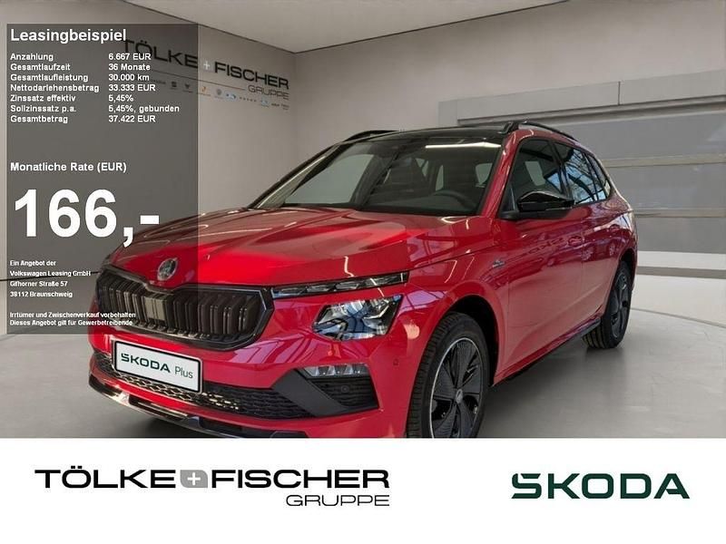 Rot Gebraucht 2025 Skoda Kamiq Monte Carlo SUV | 33.333 € (Teuer) - Bild 1/4