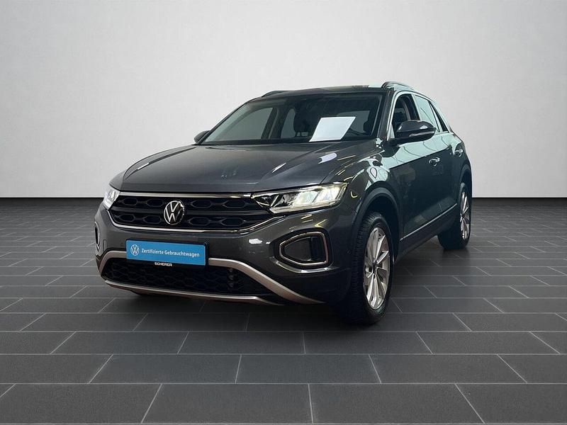 Indiumgrau metallic Gebraucht 2025 VW T-Roc Life SUV | 29.780 € (Guter Preis) - Bild 1/4