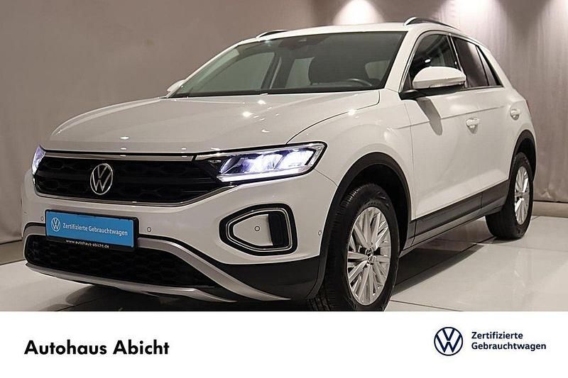 Gebraucht VW T-Roc Life 110 PS (80 kW) 2022 Weiß SUV