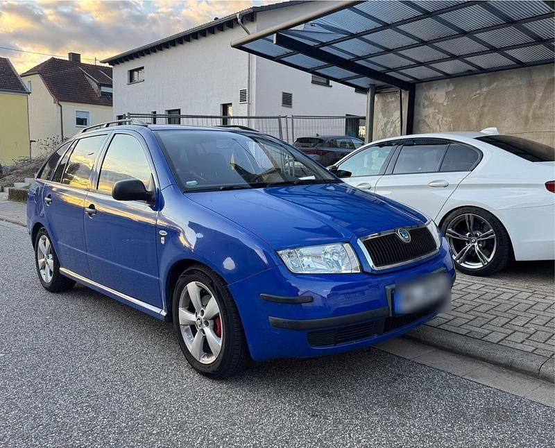 Gebraucht Skoda Fabia 75 PS (55 kW) 2002 Blau Kombi