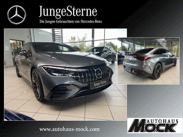 Grau Gebraucht 2022 Mercedes EQE AMG 43 AMG Limousine | 64.890 € (Fairer Preis) - Bild 1/4