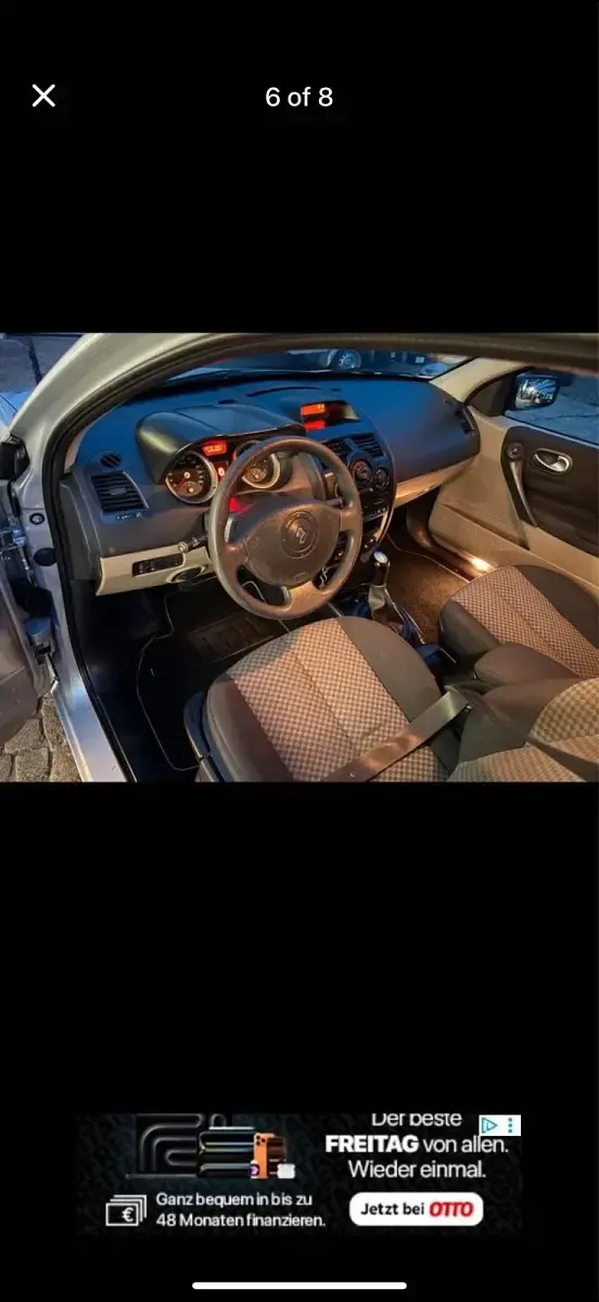 Gebraucht Renault Mégane II 135 PS (99 kW) 2007 Silber Limousine