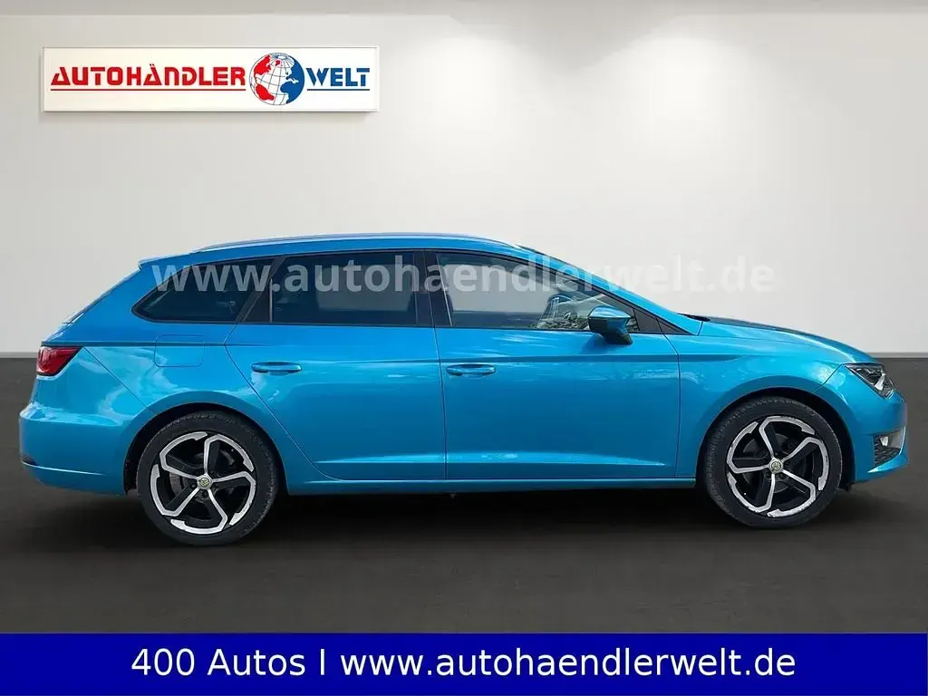 Używany Seat Leon FR 150 KM (110 kW) 2016 Niebieski Kombi