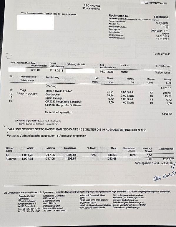 Gebraucht Porsche 911 Carrera 370 PS (272 kW) 2018 Schwarz Coupé