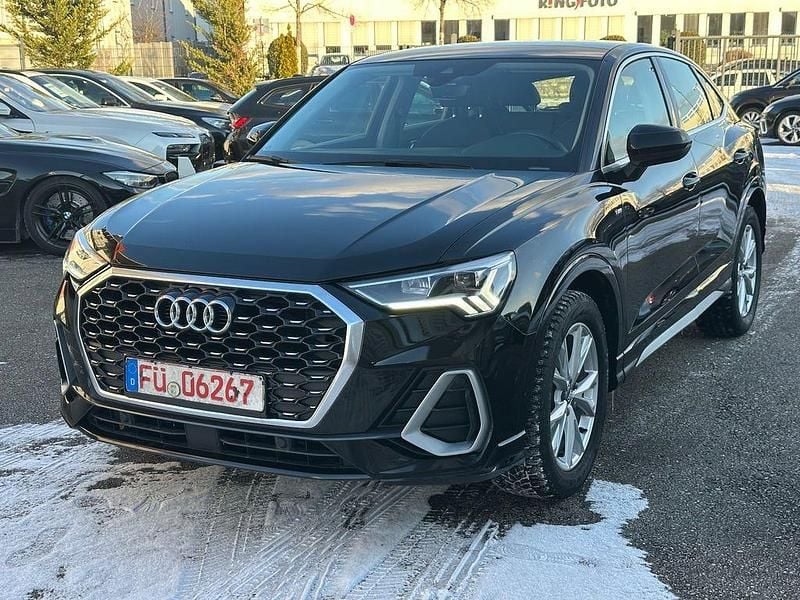 Schwarz Gebraucht 2019 Audi Q3 Sportback S-Line SUV | 22.990 € (Etwas zu teuer) - Bild 1/4