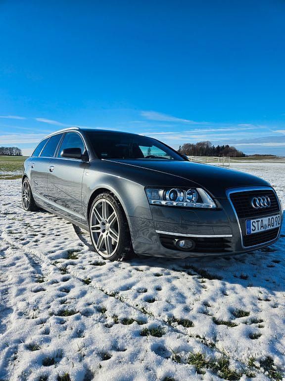 Grau Gebraucht 2008 Audi A6 Sport Kombi | 6.500 € - Bild 1/4
