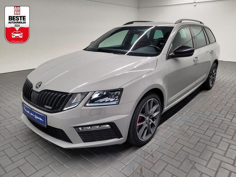 Grau (stahlgrau) Gebraucht 2020 Skoda Octavia RS Kombi | 27.400 € (Guter Preis) - Bild 1/4