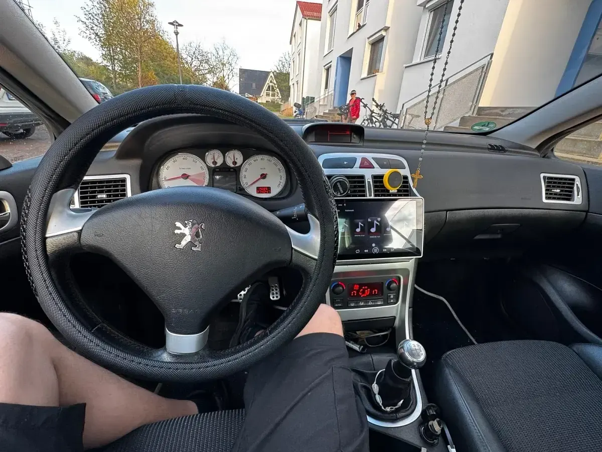 Gebraucht Peugeot 307 CC 140 PS (102 kW) 2007 Blau Cabrio