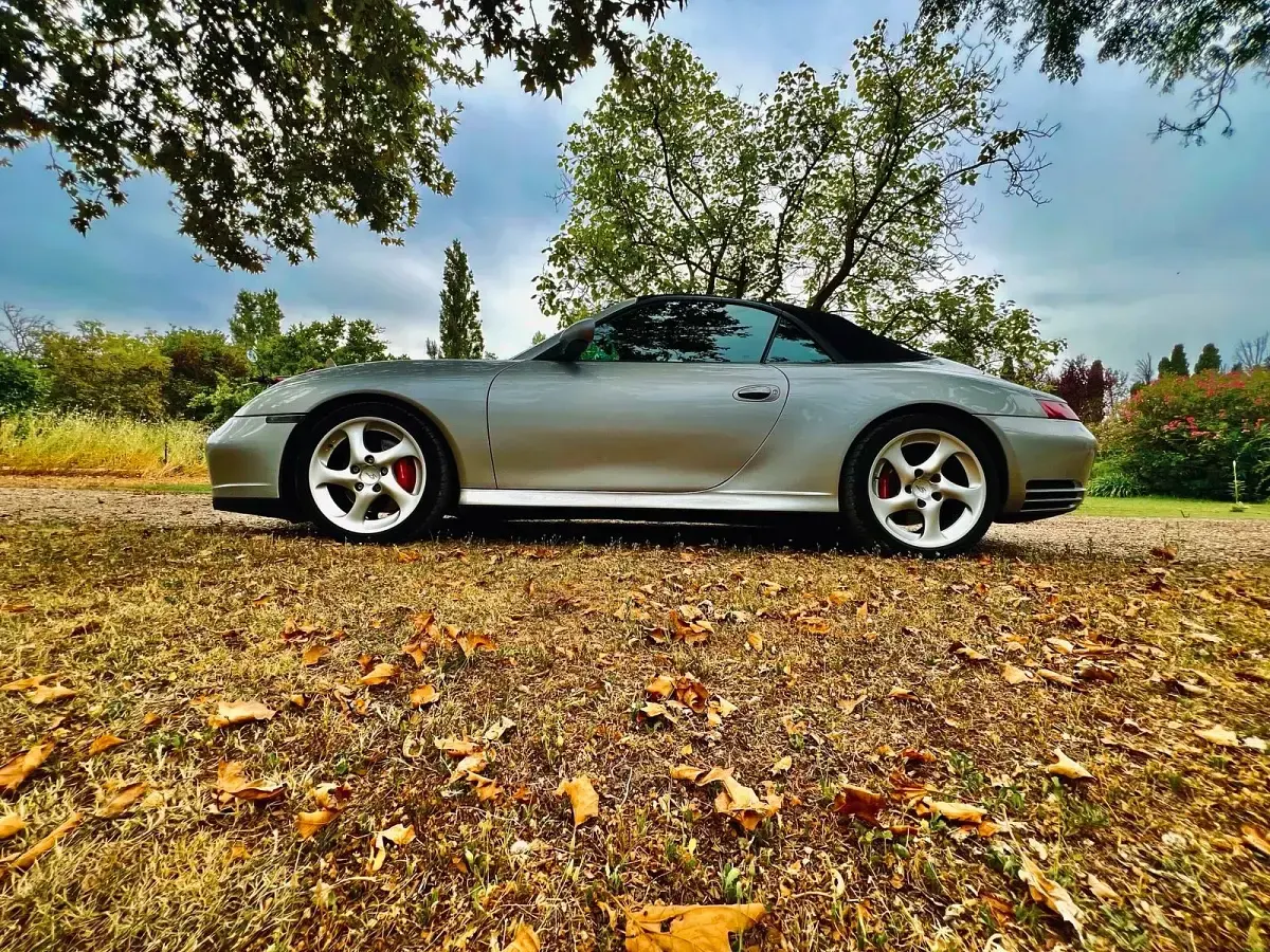 Gebraucht Porsche 911 Carrera 4S Cabriolet 320 PS (235 kW) 2004 Silber Cabrio