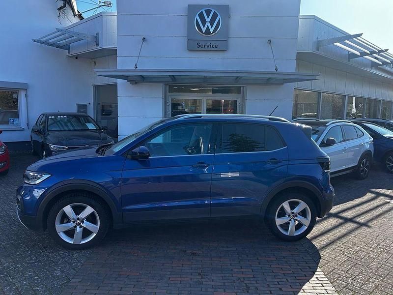 Gebraucht VW T-Cross Style 110 PS (80 kW) 2022 Reef blue metallic (metallic) SUV