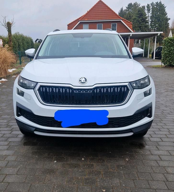 Gebraucht Skoda Kodiaq Ambition 150 PS (110 kW) 2021 Weiß SUV