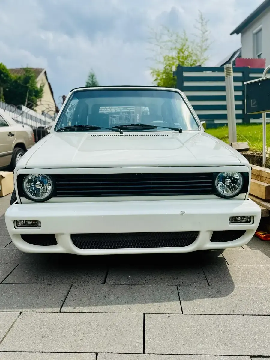 Gebraucht VW Golf Cabriolet 98 PS (72 kW) 1989 Weiß Cabrio